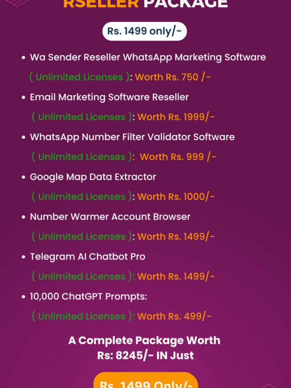 7-in-One Marketing Reseller Package