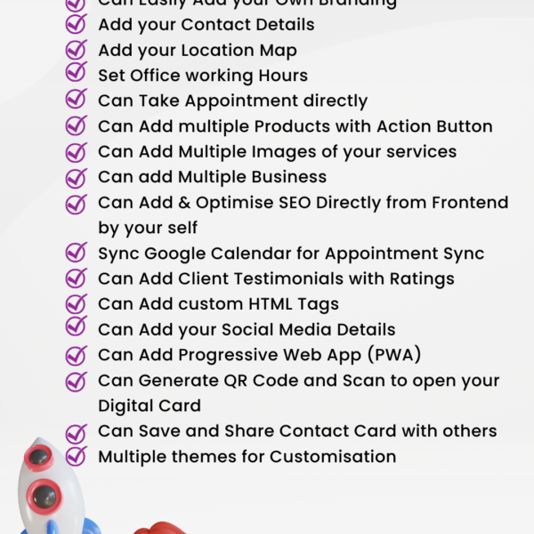 advance digital visting card