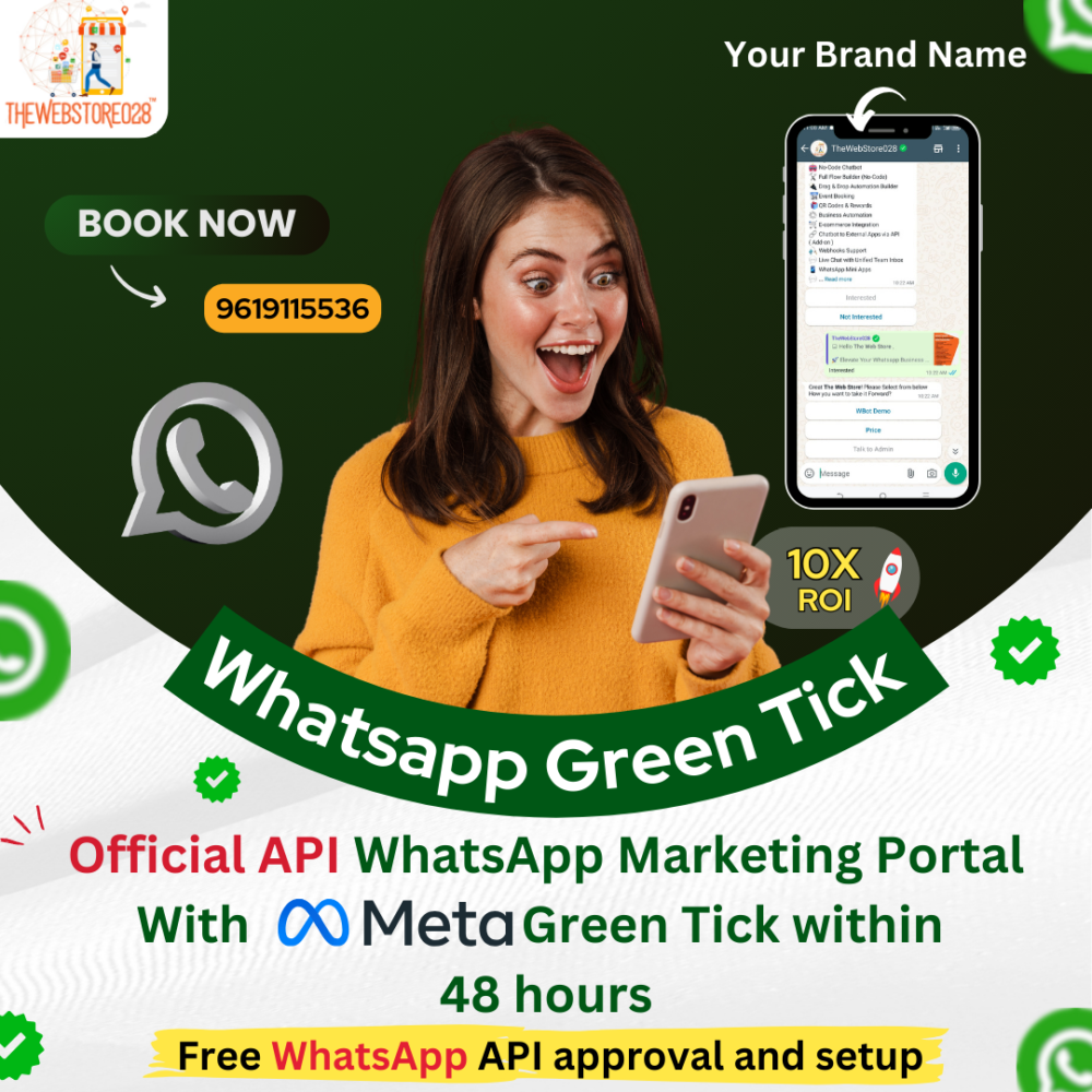 WhatsApp Official APi Green Tick Verification