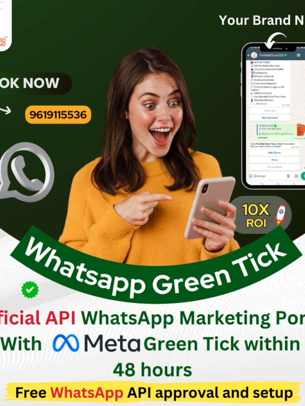 WhatsApp Official APi Green Tick Verification